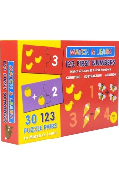 Match &amp; Learn123 First Numbers - (Box)